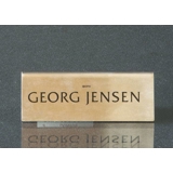 Georg Jensen Schild in Metall
