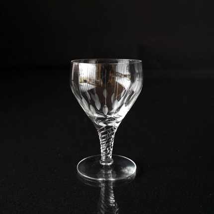 Holmegaard Minerva Hvidvinsglas, slankt