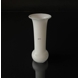 Holmegaard trompet vase, opal, mellem størrelse