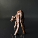 Just Andersen Figure, Standing calf no. 2405 by Gudrun Lauesen, Diskometal