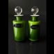 Holmegaard Green Palette oil/vinegar set Design Michael Bang