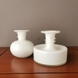 Holmegaard Weiss Palette Vase Design Michael Bang