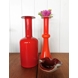 Holmegaard Rød Palet vase Design Michael Bang