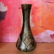 Løvemose Keramik Vase mit Muster