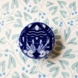 Royal Copenhagen porcelain button, F K 1910