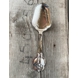 Serving spoon in Three-Tower silver 925 (with inscription and monogram 28-08-31)