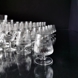 Vintage Crystal Wine Glasses Drinking Glasses SET total of 58 pieces