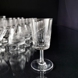 Vintage Crystal Wine Glasses Drinking Glasses SET total of 58 pieces