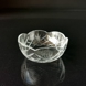 Glas Schale mit Gravuren, Klein