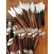 Raadvad Palisander Eton Besteck, insgesamt 69 Teile