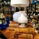 Holmegaard Vase mit mehrfarbiger Dekoration, 16 cm.