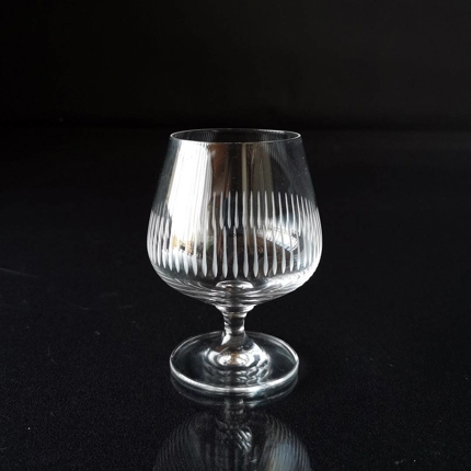 Cognac glas med slibninger