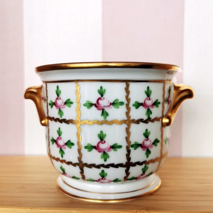 Porzellan-Blumentopfhalter Nr. 7215 von Herend Ungarn