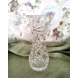 Kristallglas Vase mit Gravuren