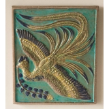 Relief with Peacock, Knabstrup Stoneware