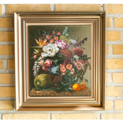 Porzellanbilder mit Blumen - (1 styk)  J. L. Jensen - Royal Copenhagen