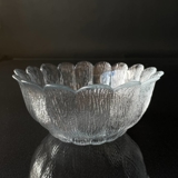 Holmegaard SW skål, Klar glas, 19 cm