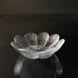 Holmegaard SW small bowl, Clear glass, 15 cm