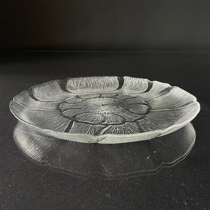 Arcoroc Fleur lagkagefad, klar glas, 27 cm
