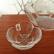 Holmegaard Garni skål, mini, klar glas, 8,5 cm