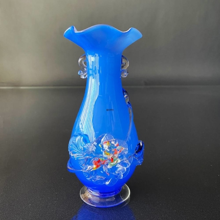 Blau Tivoli Vase, 19 cm