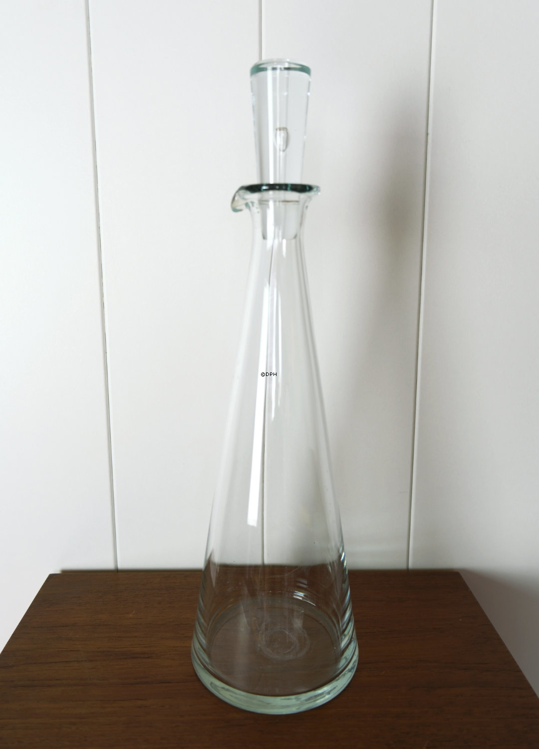 Glas karaffel med prop