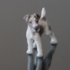 Dahl Jensen Hunde figur, Ruhåret Fox Terrier nr. 1118