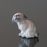 Dog Maltese Belgian griffon dog figurine Dahl Jensen No. 1120