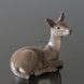 Deer lying no. 1147 Dahl Jensen figurine