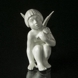 Angel/Cupid with rose, figurine Dahl Jensen No. 1163