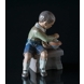 Boy with spinning top Dahl Jensen Figurine No. 1205