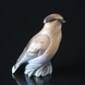 Bird figurine, silk tail, Dahl Jensen