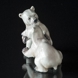 Polar Bears playing figurine Dahl Jensen Figurine No. 1339