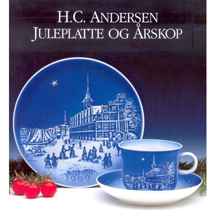 1999 Desiree Svend Jensen Hans Christian Andersen Christmas cup with saucer
