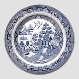 Chinese motif plate, English antique