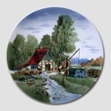 Country Scenery plate