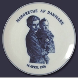 Margrethe, plate, Rosenthal