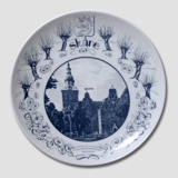 Plate with Scania motif, Elgporslin