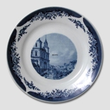 Plate with Street Scenery, Kahla