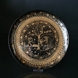 Vinter Wiinblad sort med guld Nymølle, diameter 27 cm