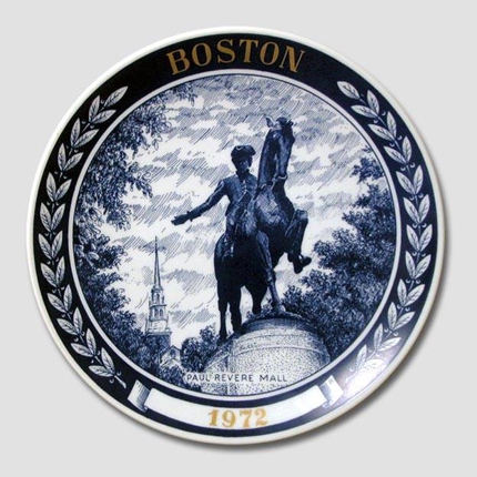 Annual plate "Boston", Kesa