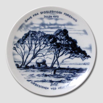 1972 Christmas plate, The South Schleswig Ass