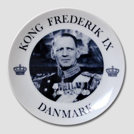 Gedenkteller, König Frederik IX