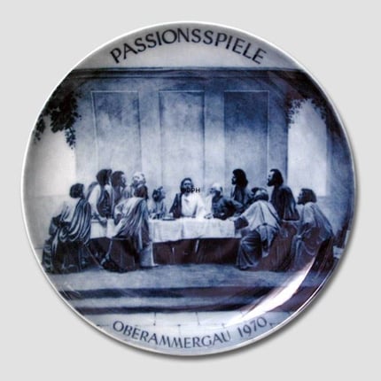 Jahresteller 1970 "Die Passionsspiele", Kaiser Porzellan