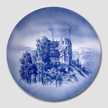 Plate no. 3104 Castle on Mountain top, Bavaria