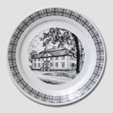 Plate with "The Manor House", Porsgrund