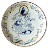 Hans Christian Andersen plate - Tinderbox, Lise Porcelain