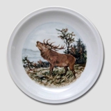 Bavaria, Plate with Roaring Stag