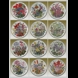 Franklin Porcelain, Wedgwood, Blomster platte serie, Marts