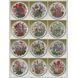 Franklin Porcelain, Wedgwood, Blomster platte serie, November